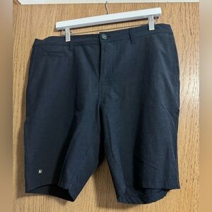 Linksoul Dark Navy Flat Front Shorts